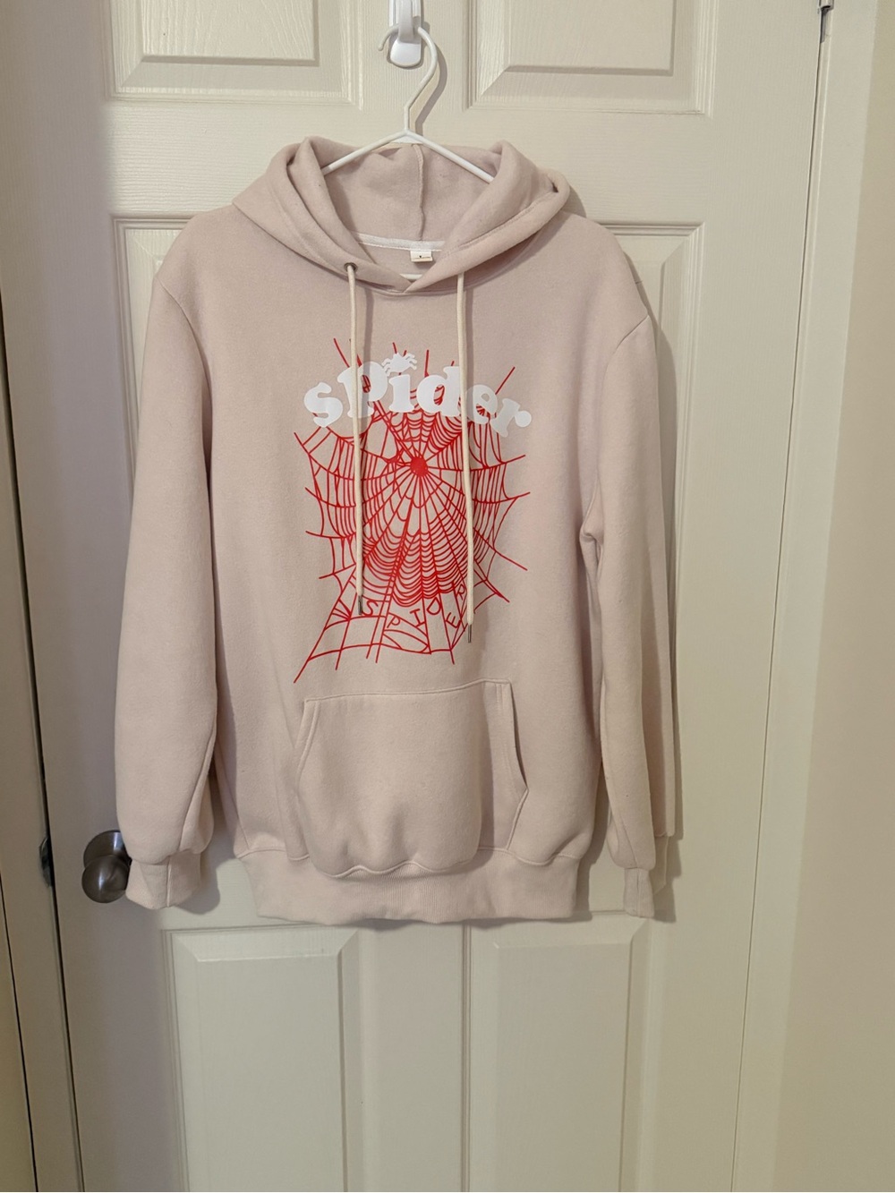 Coriresha fashion spider web hoodie long sleeve drawstring unisex cotton hoodie